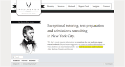 Desktop Screenshot of intelligentsianyc.com